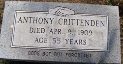 Anthony Crittenden Headstone